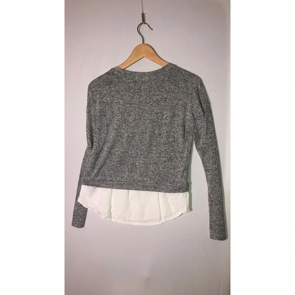 Gap Kids Long Sleeves Two Layered Gray‎ Shirt XXL